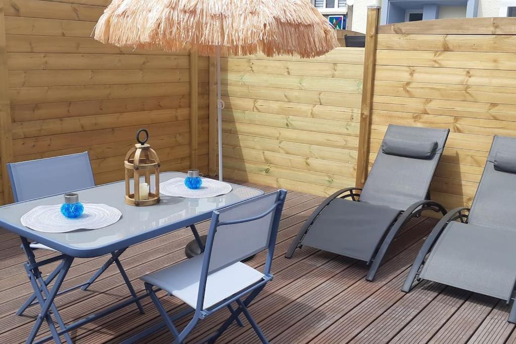"La Mer Boheme", Patio, Parking Prive, 8 Mn Plage Le Portel Luaran gambar